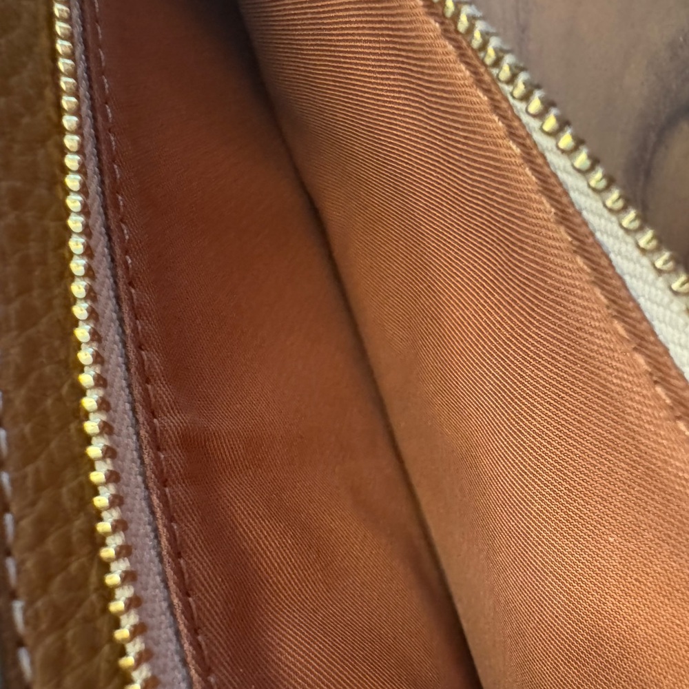 Coach Cream and Brown Crossbody Bag - Picture 6 of 8